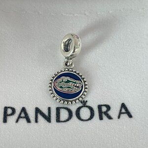 Pandora Florida Gators Dangle Charm Travel Pendant S925 Sterling silver Jewelry
